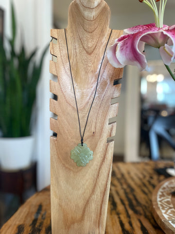 Jade Heart Chakra Amulet
