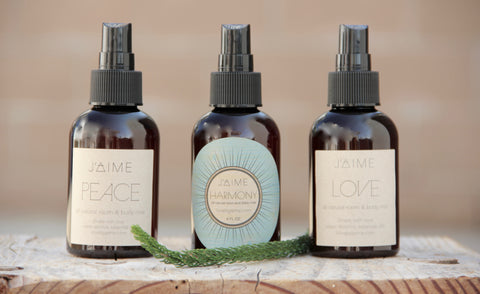 PEACE, LOVE & HARMONY Room & Body Mist Set